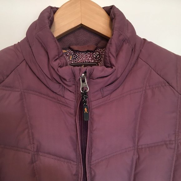 Royal Robbins down puffer coat women's size medium - Picture 4 of 5